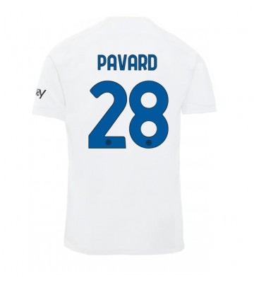 Maillot de foot Inter Milan Benjamin Pavard #28 Extérieur 2023-24 Manches Courte
